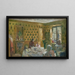 Przed stołem roboczym - Édouard Vuillard — oprawiony obraz na ścianie