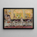 Café Wepler - Édouard Vuillard — oprawiony obraz na ścianie