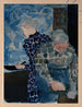 Dwie kobiety w wnętrzu - Édouard Vuillard — widok dzieła