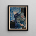 Dwie kobiety w wnętrzu - Édouard Vuillard — oprawiony obraz na ścianie