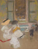 Przed pawilonami - Édouard Vuillard — widok dzieła