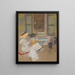 Przed pawilonami - Édouard Vuillard — oprawiony obraz na ścianie