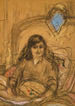 Studium portretu hrabiny Anny de Noailles - Édouard Vuillard — widok dzieła