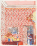 Wewnętrzny Obraz z różowymi zasłonami I - Édouard Vuillard — widok dzieła