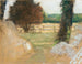 La Barrière blanche aux Clayes - Édouard Vuillard — widok dzieła