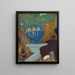 La Coupe bleue - Édouard Vuillard — oprawiony obraz na ścianie