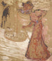La Femme au jardin public - Édouard Vuillard — widok dzieła