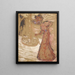La Femme au jardin public - Édouard Vuillard — oprawiony obraz na ścianie