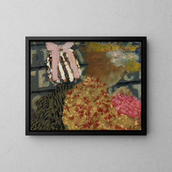 La Nourrice - Édouard Vuillard — oprawiony obraz na ścianie