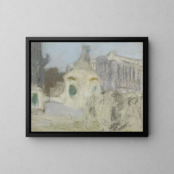 La Place de la Concorde - Édouard Vuillard — oprawiony obraz na ścianie