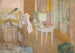 La chambre rose - Édouard Vuillard — widok dzieła
