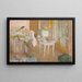 La chambre rose - Édouard Vuillard — oprawiony obraz na ścianie