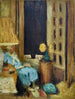 Otwarte okno na noc - Édouard Vuillard — widok dzieła