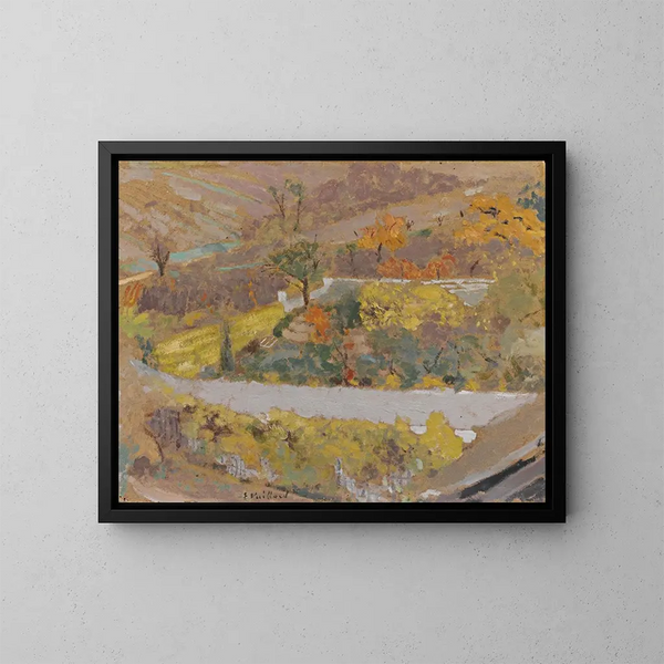 pejzażowy w Londynie - Édouard Vuillard — oprawiony obraz na ścianie