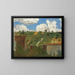 Krajobraz Île-de-France - Édouard Vuillard — oprawiony obraz na ścianie