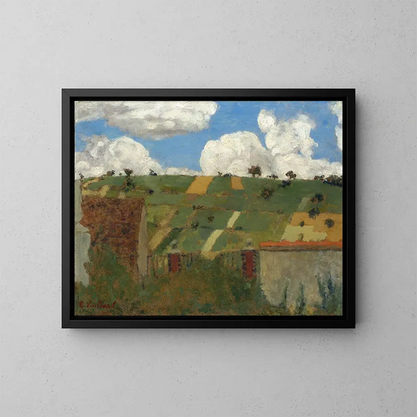 Krajobraz Île-de-France - Édouard Vuillard — oprawiony obraz na ścianie
