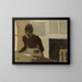 La blanchisseuse - Édouard Vuillard — oprawiony obraz na ścianie