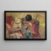 Mały salon Madame Hessel Stół roboczy - Édouard Vuillard — oprawiony obraz na ścianie