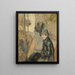Le Shako à l’aigrette (Lili Lamy) – Édouard Vuillard — oprawiony obraz na ścianie