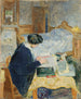 Lucy Hessel czytająca Lucy Hessel czytająca - Édouard Vuillard — widok dzieła