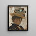 Madame Bonnard - Édouard Vuillard — oprawiony obraz na ścianie