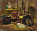 Madame Fontaine inclinée - Édouard Vuillard — widok dzieła