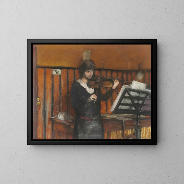 Madame Frieda - Édouard Vuillard — oprawiony obraz na ścianie