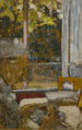 Madame Vuillard przy śniadaniu La Toquade - Édouard Vuillard — widok dzieła