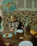 Madame Vuillard pod zielonym zawieszeniem - Édouard Vuillard — widok dzieła