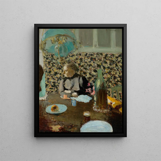 douard Vuillard - Madame Vuillard sous la suspension verte.webp