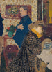 Misia i Vallotton Villeneuve - Édouard Vuillard — oprawiony obraz na ścianie