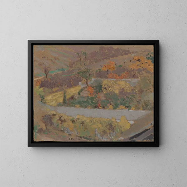 Verger - Édouard Vuillard — oprawiony obraz na ścianie