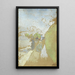 Sentier au bord de la mer Vasouy - Édouard Vuillard — oprawiony obraz na ścianie