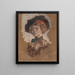 Suzanne Tristan Bernard - Édouard Vuillard — oprawiony obraz na ścianie