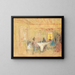Stół - Édouard Vuillard — oprawiony obraz na ścianie