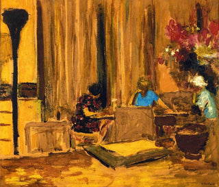 douard Vuillard - The Billiard Room at the Chateau at Clayes.webp