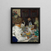 Le déjeuner - Édouard Vuillard — oprawiony obraz na ścianie
