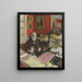 Théodore Duret - Édouard Vuillard — oprawiony obraz na ścianie