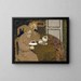Dwie kobiety pijące kawę - Édouard Vuillard — oprawiony obraz na ścianie