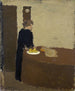 Kobieta w czerni - Édouard Vuillard — widok dzieła