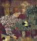 Kobieta w pasiowanej sukni - Édouard Vuillard — widok dzieła