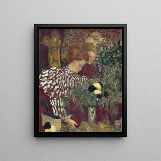 douard Vuillard - Woman in a Striped Dress.webp