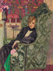 Yvonne Printemps na fotelu - Édouard Vuillard — widok dzieła