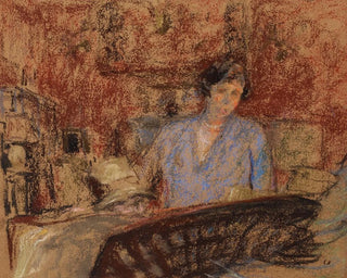 Studium do portretu pani Lucien Sauphar - Édouard Vuillard — widok dzieła