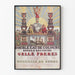 Plakat Vintage Podwójne Woda kolońska Królewska Skoncentrowana - Gellé Frères