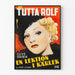 Plakat vintage filmowy Tutta Rolf - Lekcja miłości