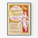 Plakat z muzyką irlandzką z epoki - Chauncey Olcott A Romance of Athlone