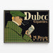 Plakat vintage Dubec Cigarettes do dekoracji ściennych — oprawiony obraz na ścianie