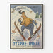 Plakat reklamowy vintage Dyspné-Inhal na łagodzenie duszności