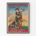 Plakat vintage Japon Kananga Water do dekoracji ściennych